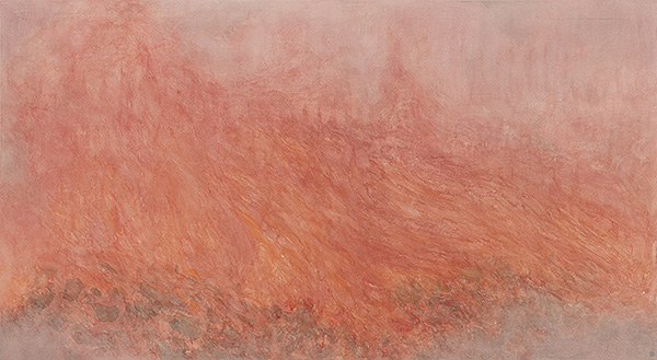 格式工厂王煜,野火No.14,76×138.5cm,纸本水墨设色,2019.jpg